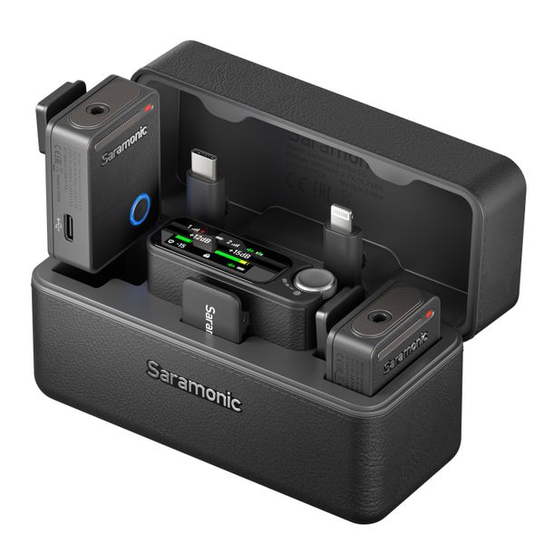 Saramonic Ultra 2-Channel Wireless Microphone System with Timecode