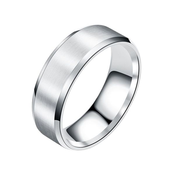 Men's Stainless Steel Fidget Ring - Silver