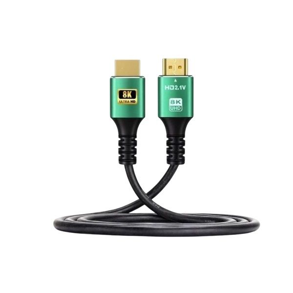 GLS Gold Plated Green HDMI 2.1V Premium 8K Ultra High Speed HDTV Cable