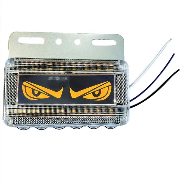 Eye Side Marker Lights 12V-24V Truck Led Side Marker Lights Yellow