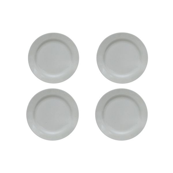 George &amp; Mason - Porcelain Round White Side Plate - Set of 4