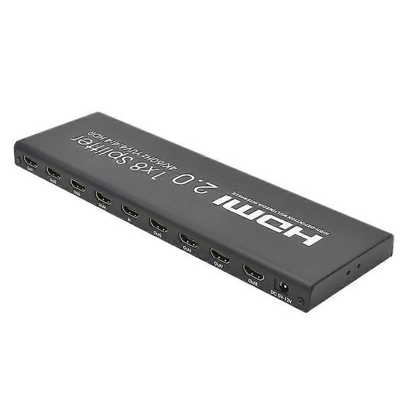 -compatible Splitter 1 To 8 Output Audio Video 8 Port Splitter Support 4k/2k3d Compatible With Ps4/
