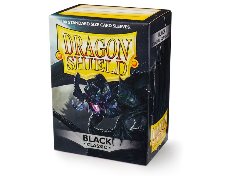 Dragon Shield Classic Black Sleeves