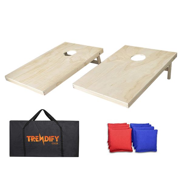 Trendify Giant Double Board Cornhole Game with Carry bag