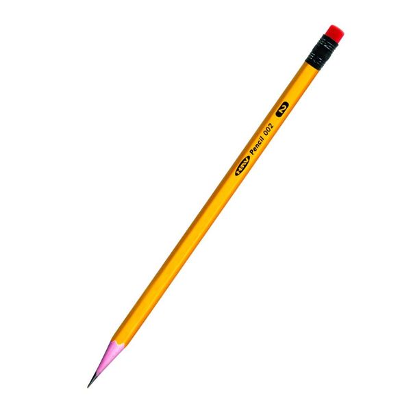 12 Pcs 2B Yellow Pencils