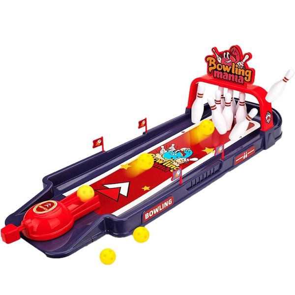 TEETO TOYS Ultimate Bowling Mania Game Set - Sports Arcade - Toys for Boys