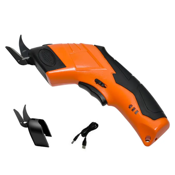 Electric scissors - cutting fabric - paper - soft leather -2 blades
