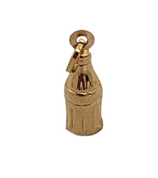9ct Small Coke Bottle Charm Pendant