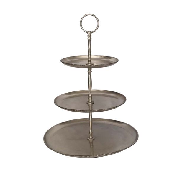 YB Ambiente - RND Beaded 3 Tier Patisserie