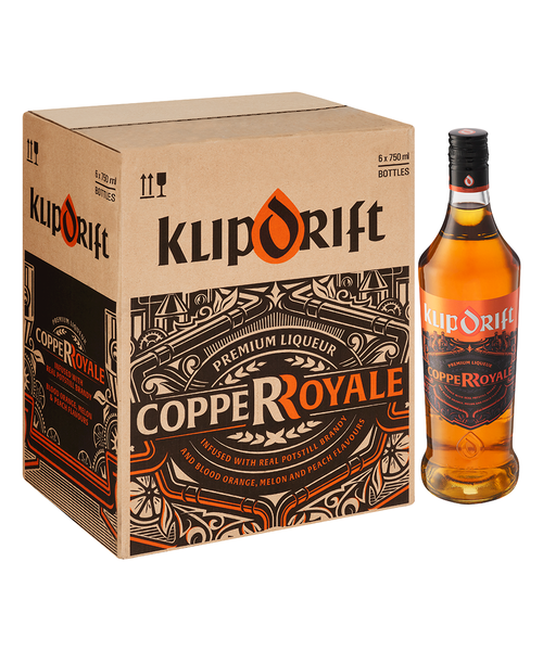 Klipdrift Copper Royale 6 x 750ml Case