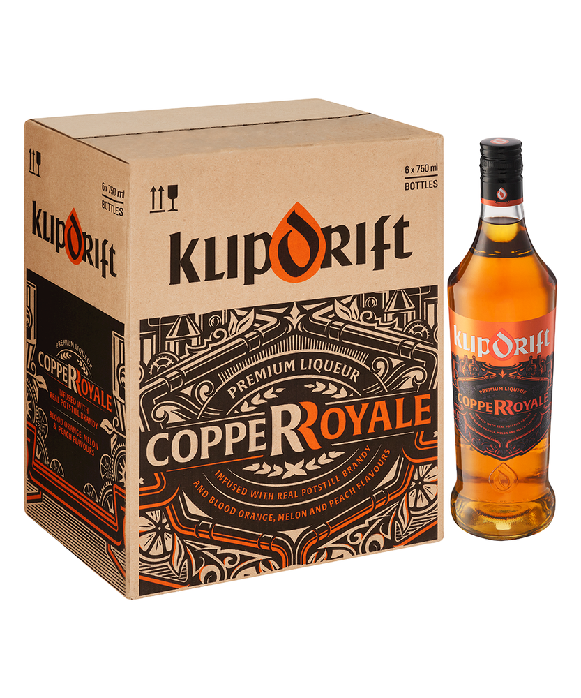 Klipdrift Copper Royale 6 x 750ml Case | Shop Today. Get it Tomorrow ...