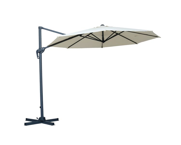 Kalahari 3m Cantilever Patio Umbrella - Outdoor Umbrella with HDPE Canopy