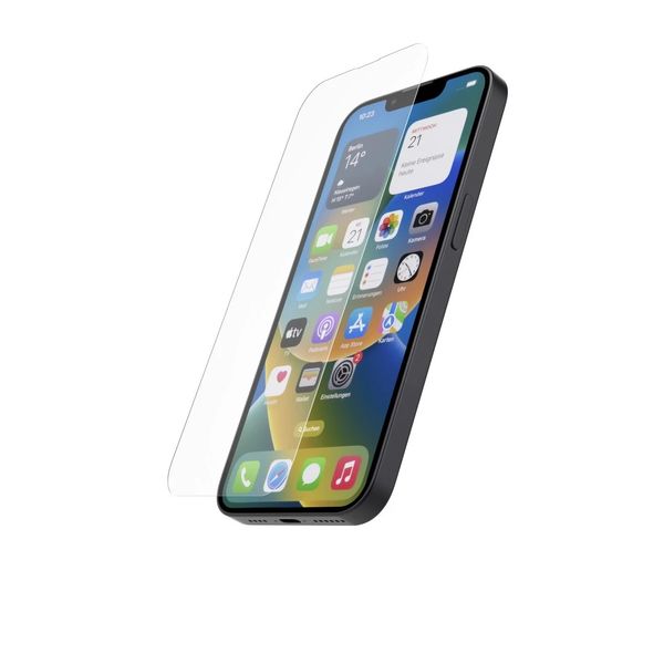 Hama Premium Real Glass Screen Protector for iPhone 14 Plus