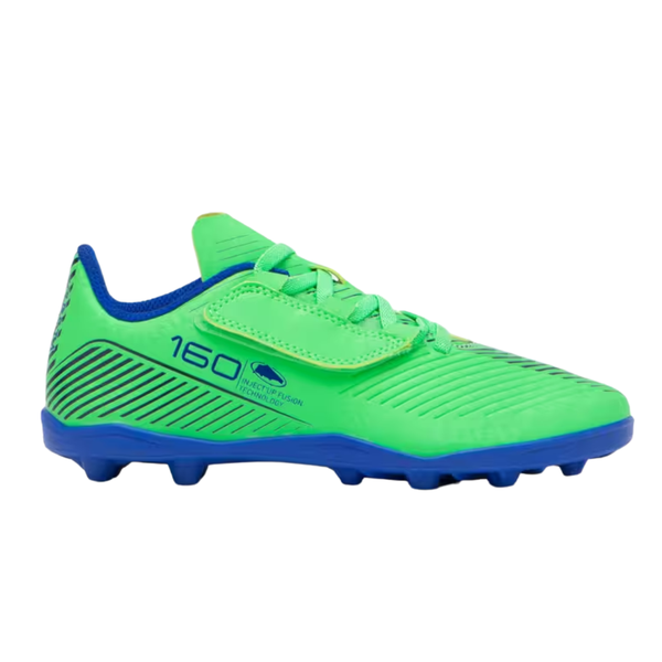 Kipsta Kids' Rip-Tab Football Boots 160 Easy MG - Green