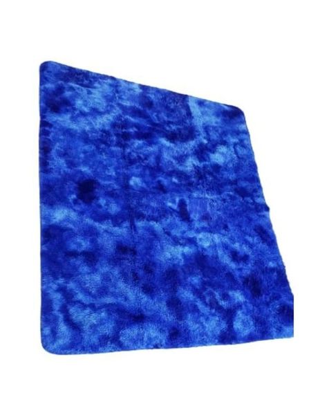 Soft Shaggy Rug - Sky Blue