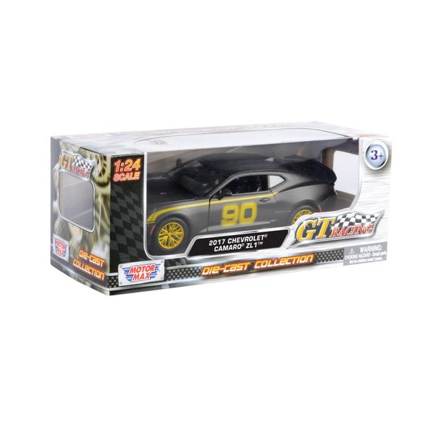 Motormax GT Racing Die-Cast Collection Scale 1:24 - 2017 Chevrolet Camaro
