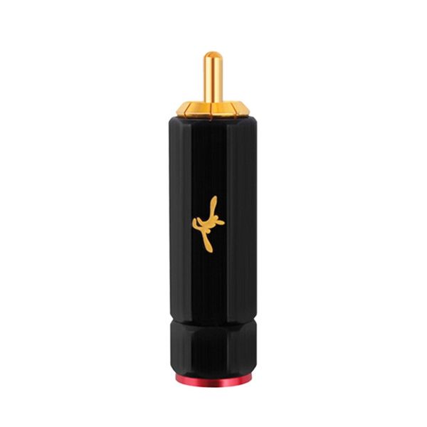 Yytcg Pure Copper Gold Plated Rca Plug Self Locking Audio Connector