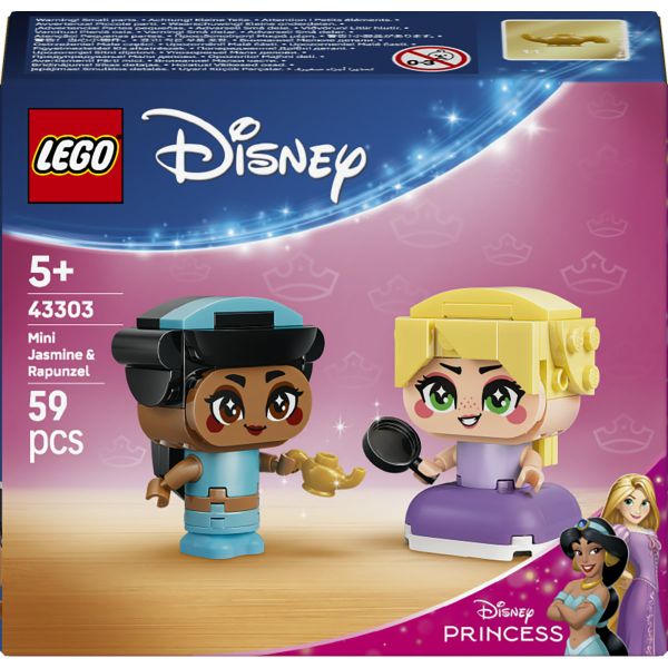 LEGO® Disney Princess Mini Jasmine &amp; Rapunzel 43303