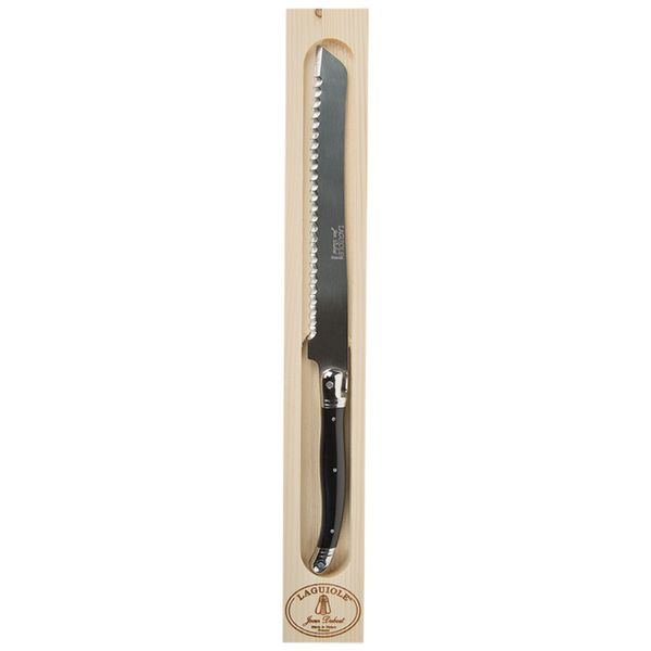 Laguiole by Jean Dubost - France Bread Knife - Black