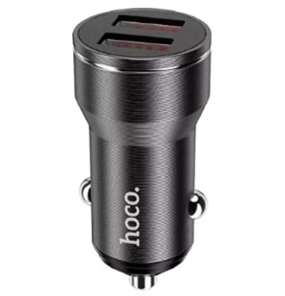 Hoco DZ11 Dual Port Car Charger set (Micro Cable)