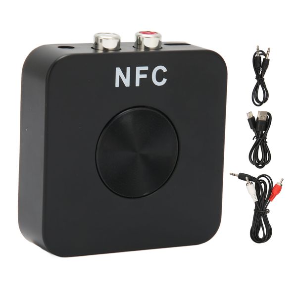 NFC Bluetooth 5.0 Wireless Audio Adapter AUX Receiving Transmitting Combo