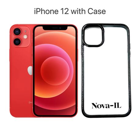iPhone 12 64GB Certified Pre-Owned- Best Quality + NOVA-IL Case