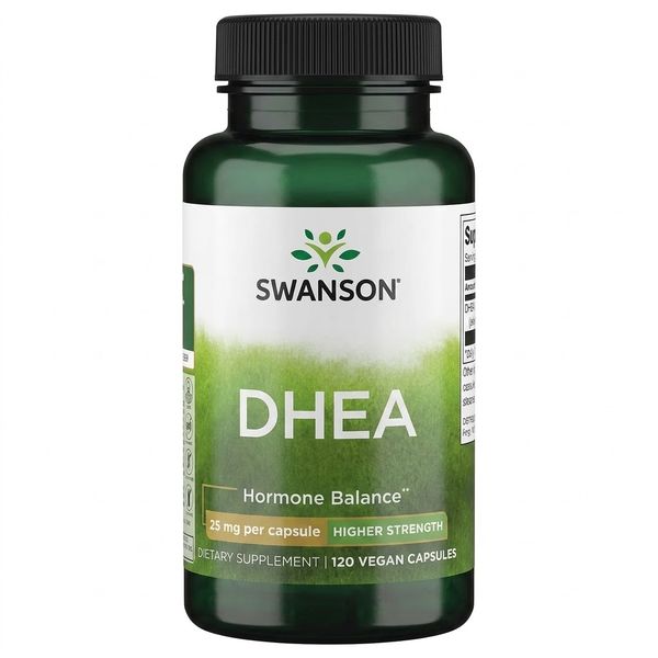Swanson DHEA 25 mg - 120 Vegan Capsules