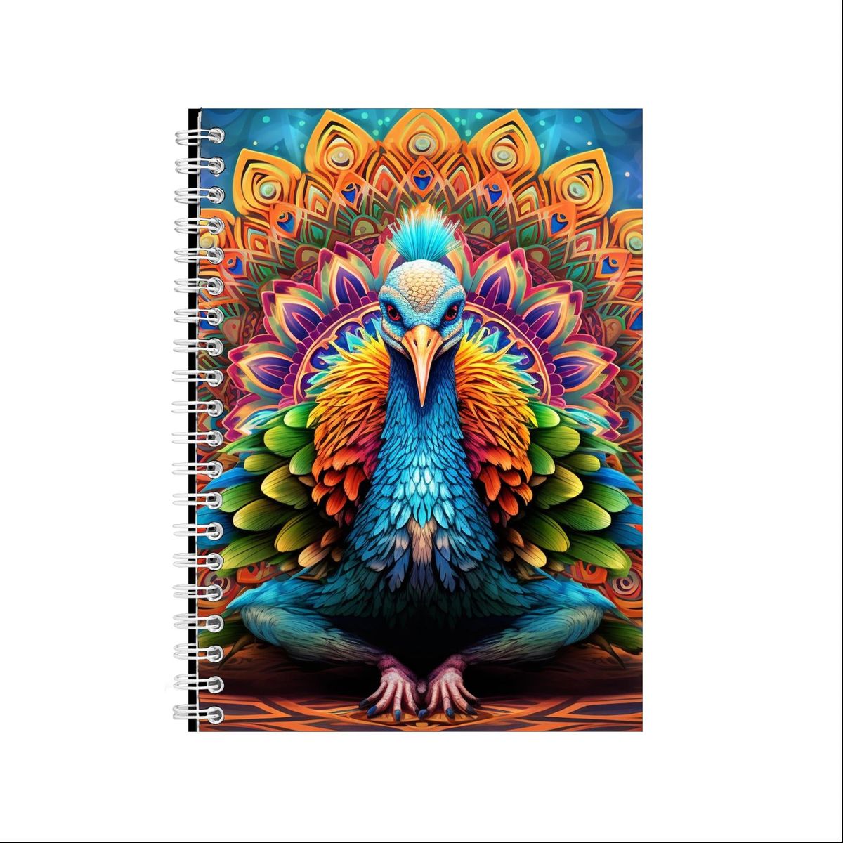 Psychedelic Turkey 1 Gift Idea A5 Notepad Gift Idea | Shop Today. Get ...