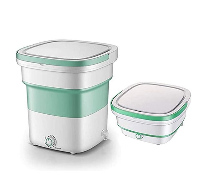 Portable Folding Laundry Ultrasonic Semi-automatic Clothes Washing Machine