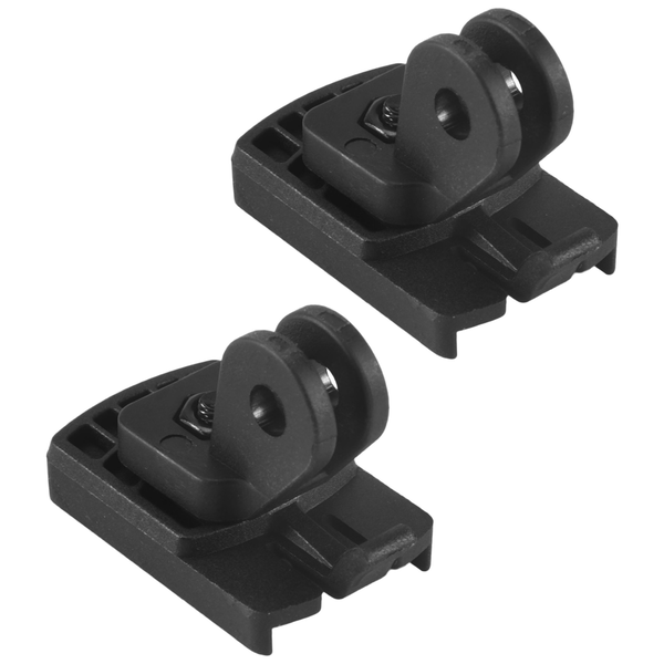 2 Pcs Bike Light Holder Adapter Bicycle Flashlight Mount Cycling Front