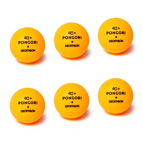 Pongori Table Tennis Balls 40 + TTB 100 6-Pack