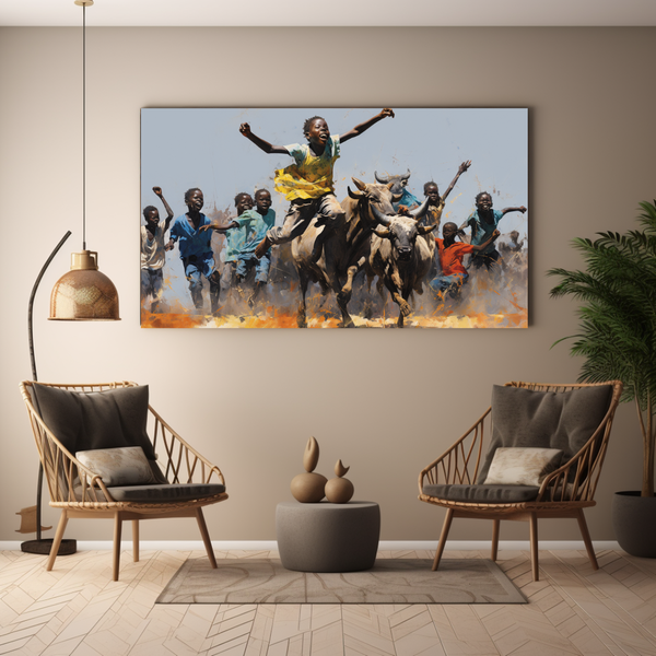 Canvas Wall Art - Harmony in Chaos - BK0240