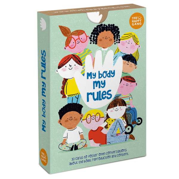 The Happy Gang - My Body My Rules Life Skills Flashcards for Parents &amp; Kids