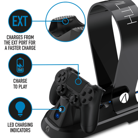 ps4 charging station headset