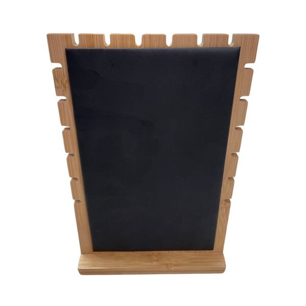 Necklace Jewelry Tabletop Wooden Display Boards - Black