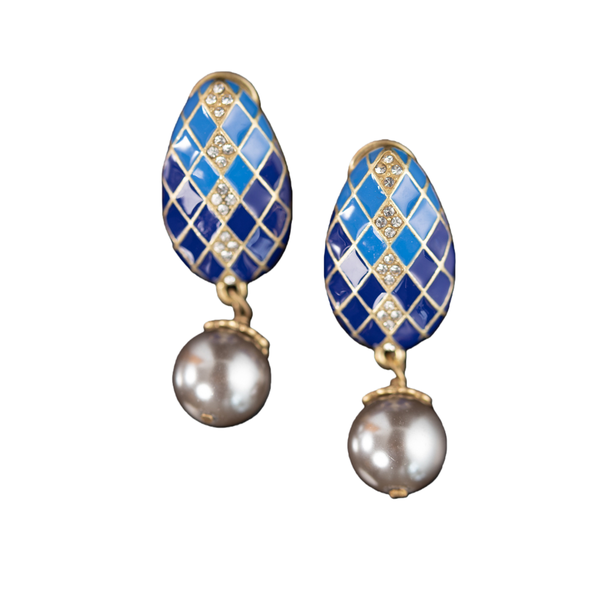 High end retro niche earrings