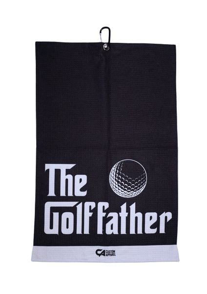 CA Waffle Golf Towels - Golf Father