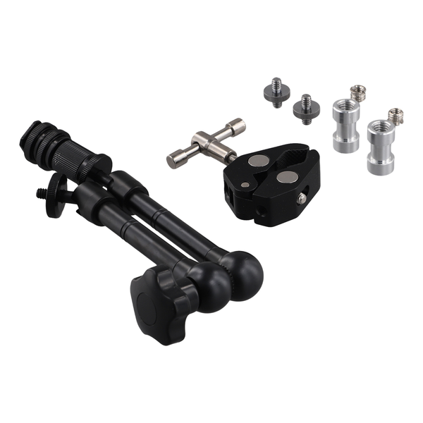 Magic Arm With Super Clamp 11 inch Articulating Friction Crab Clamp
