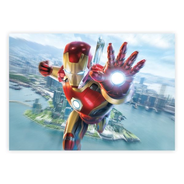 Iron Man Fly Punch - A1 Poster