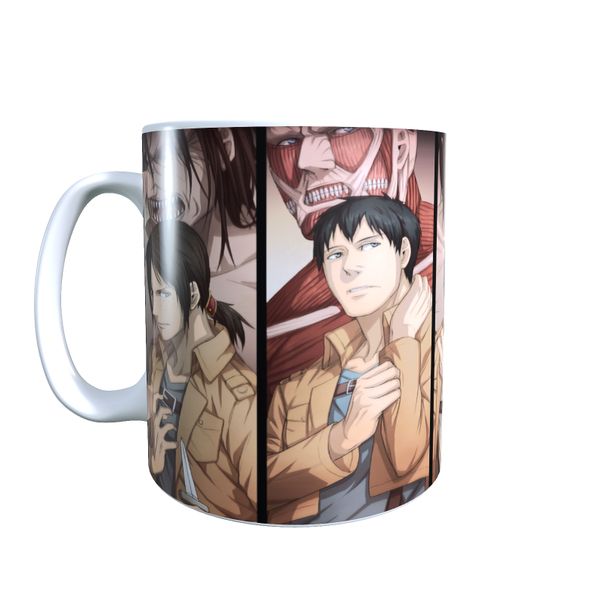 Titans and Soldiers - Attack on Titan Coffee Mug
