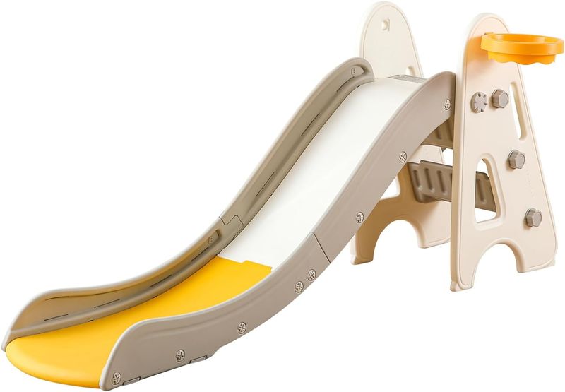 Plastic Indoor Climbing Toy Slides with Stairs