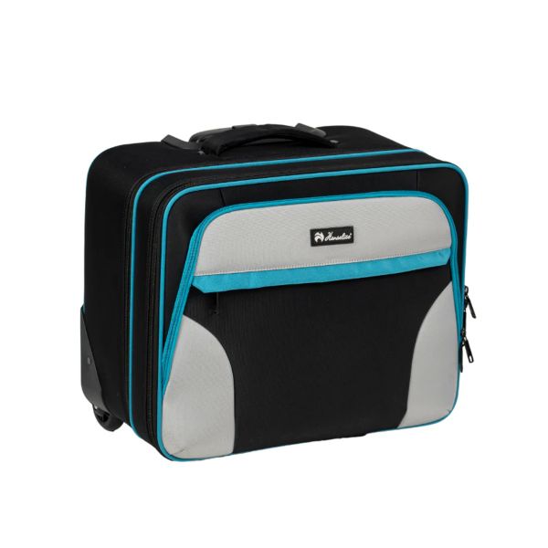 Henselite H805 Deluxe Lawn Bowls Trolley Bag - Black