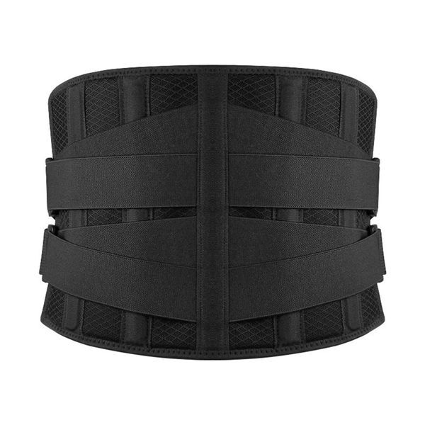 Back Support Belt with 4 Struts Lumbar Support for Lower Back Pain Relief-L