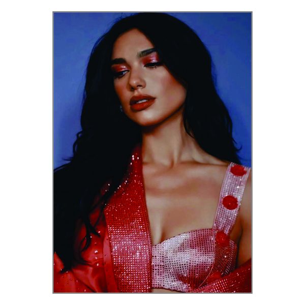 Dua Lipa Red - A1 Poster