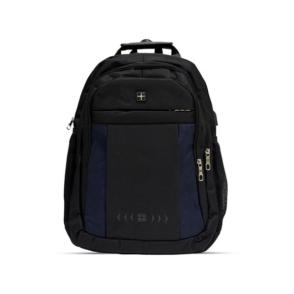 DW Laptop Bag Soft handle / Lock+USB / Black/Blue - S8502