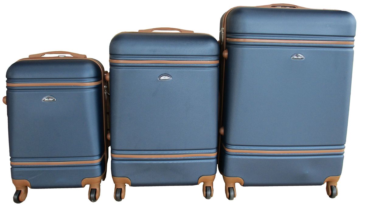 3 Piece Nexco Travel Luggage Bag Set