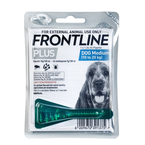 Frontline Plus for Medium Dogs (10 - 20kg)