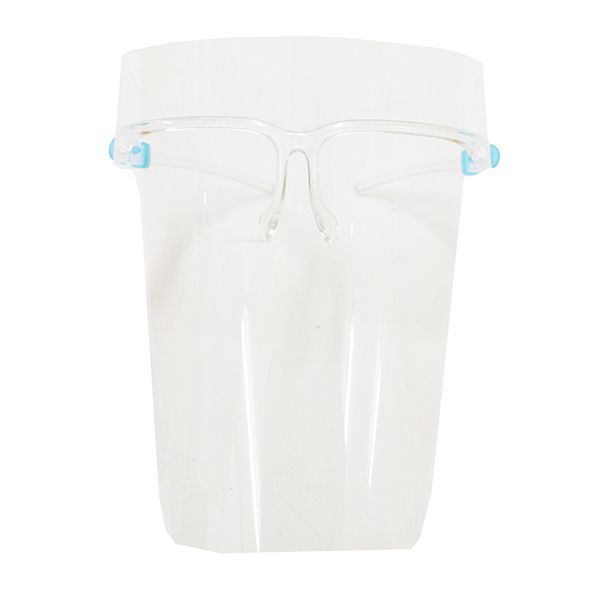 Safety Protective Face Cover with Shield Compatible Glasses