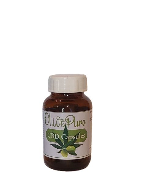 Olive Pure CBD-infused EVOO Capsules
