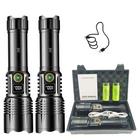 thl LED Flashlights, Rechargeable, 5 Modes, Waterproof, Super Bright Image